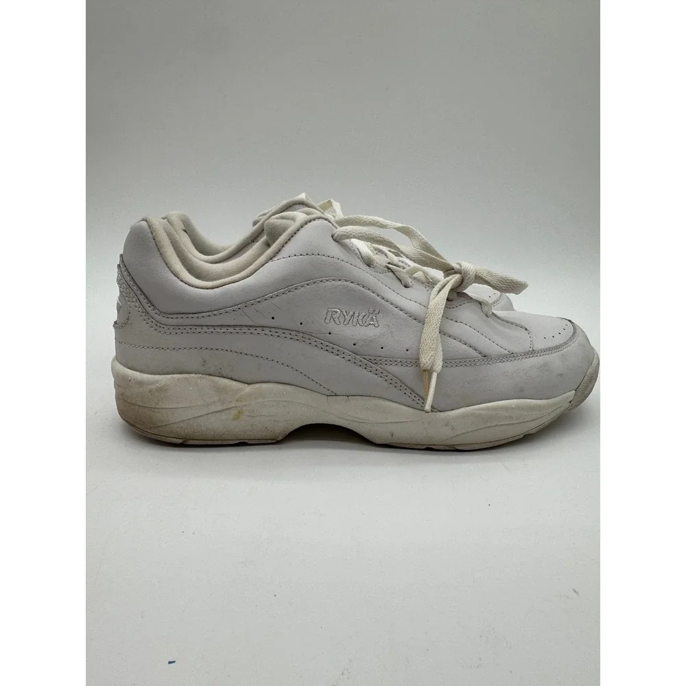 Rykä Catalyst 2 Women's US 10 Wide White Leather Walking Training Shoes